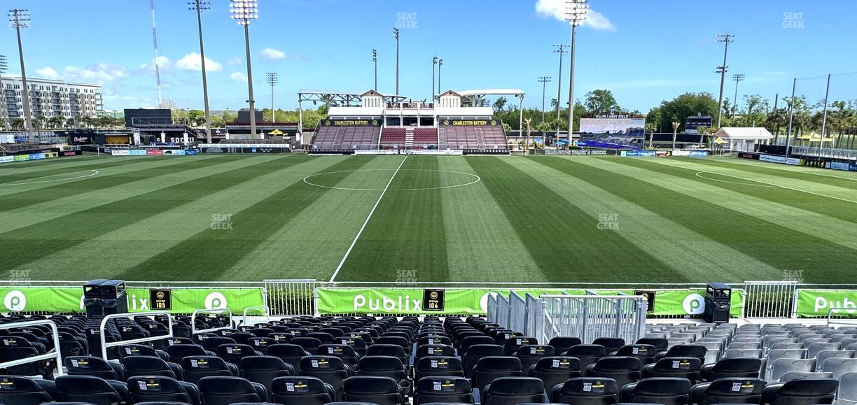 Patriots Point Athletics Complex - Section 104 Seat View