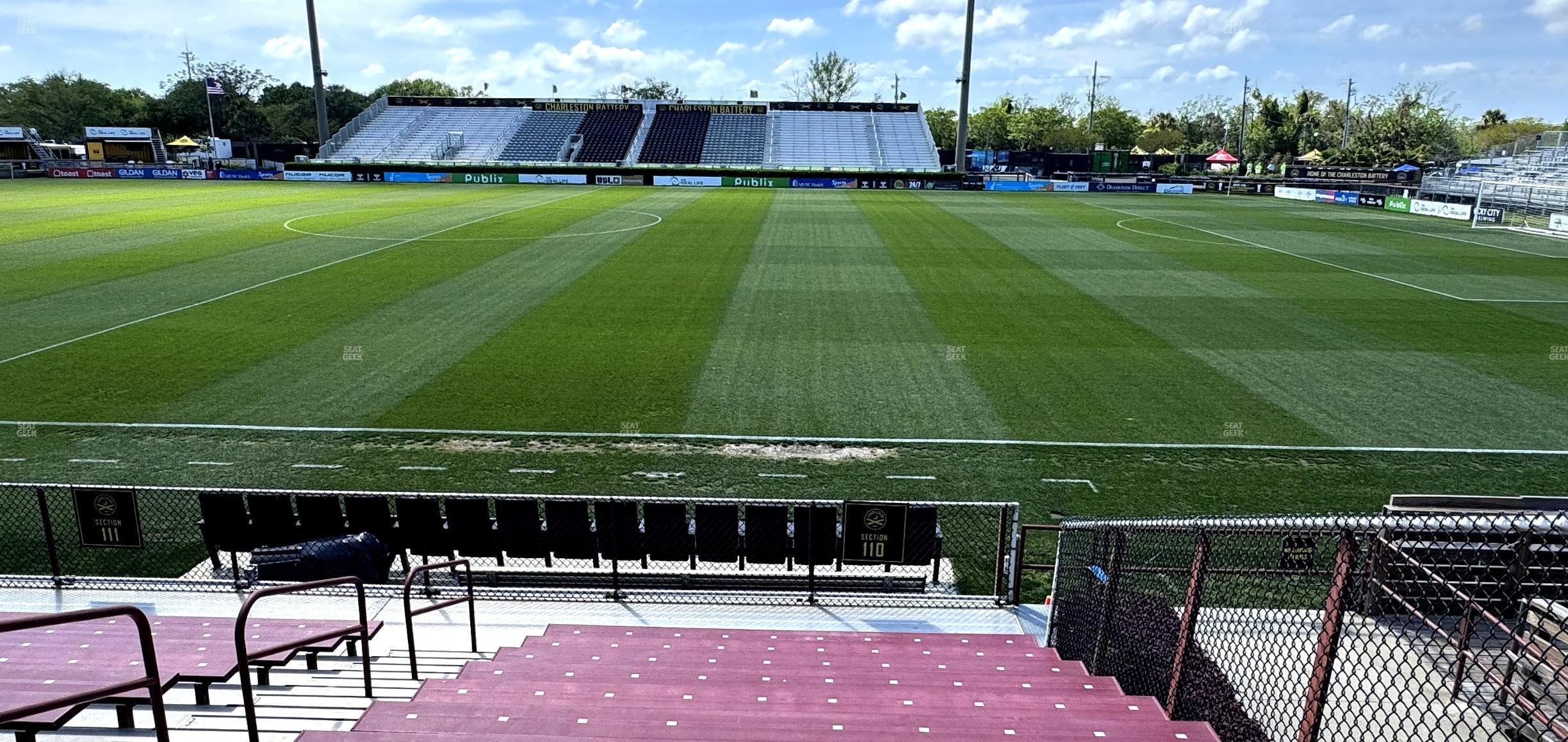 Patriots Point Athletics Complex - Section 110 Seat View