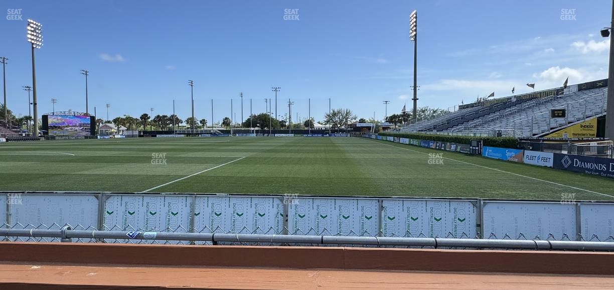 Patriots Point Athletics Complex - Section Club 93 Deck Seat View