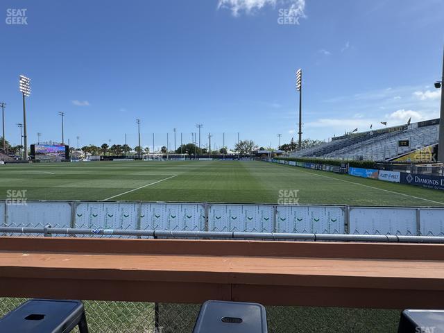 Patriots Point Athletics Complex - Section Club 93 Deck Seat View