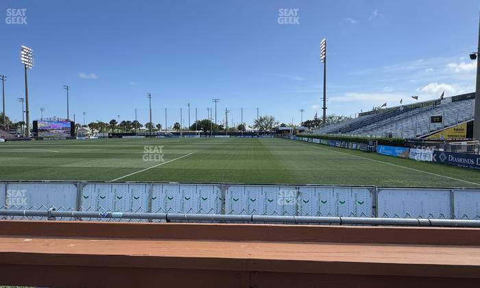 Patriots Point Athletics Complex - Section Club 93 Deck Seat View