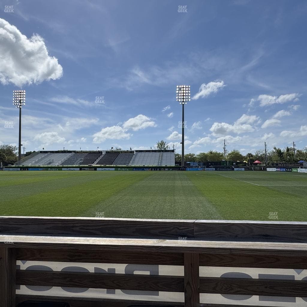 Patriots Point Athletics Complex - Section East Deck Seat View