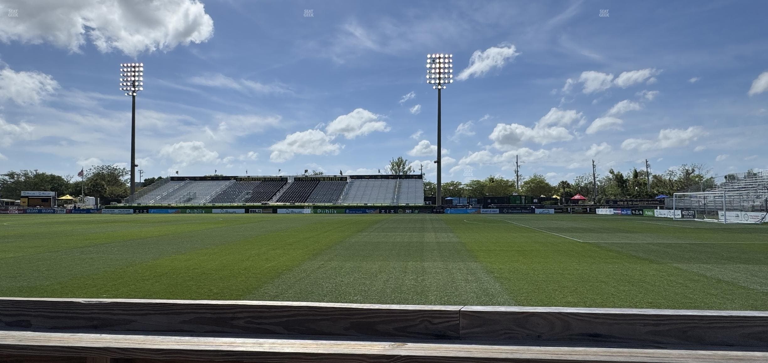 Patriots Point Athletics Complex - Section East Deck Seat View