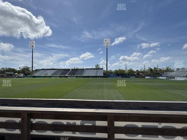 Patriots Point Athletics Complex - Section East Deck Seat View