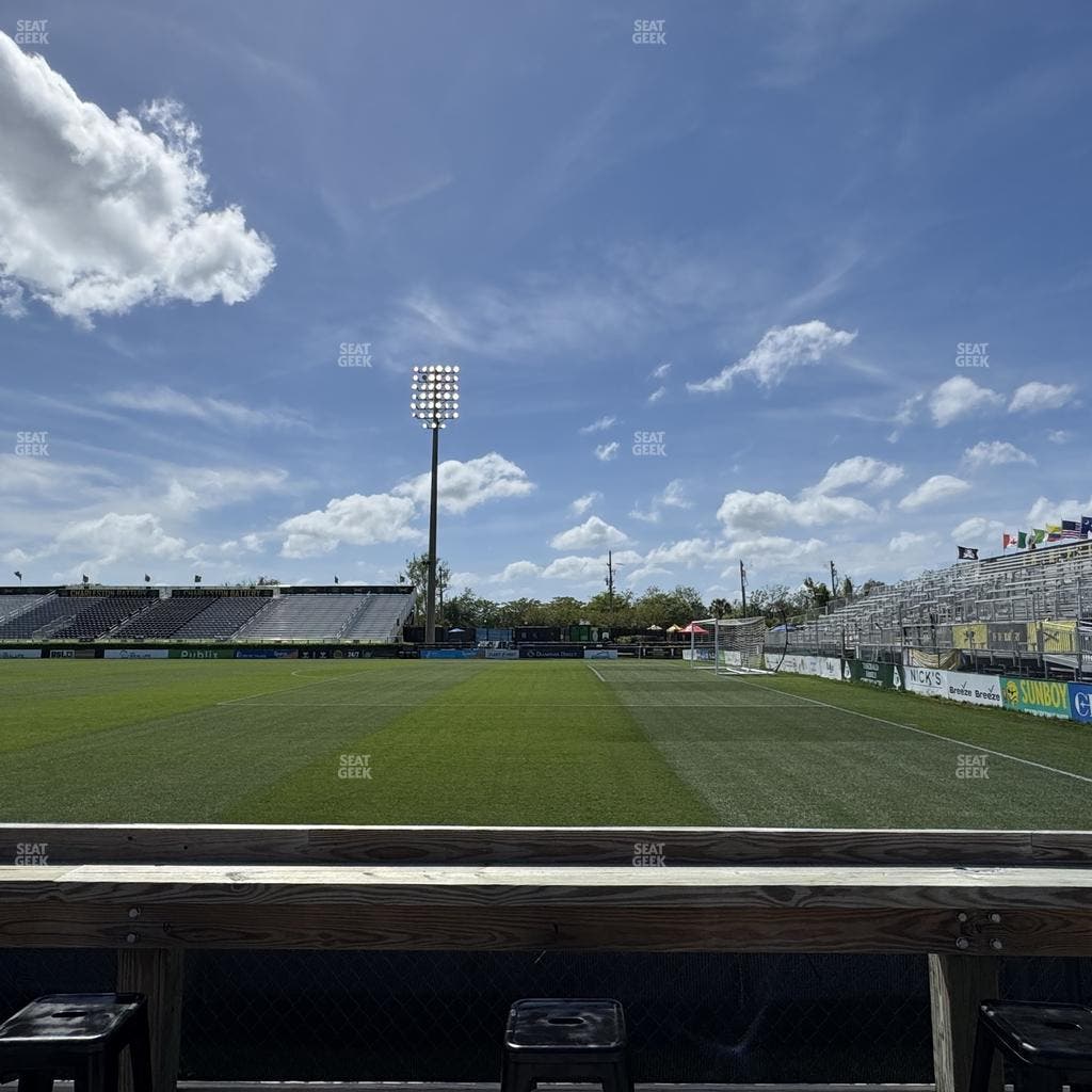 Patriots Point Athletics Complex - Section Pepper Law Firm Lounge Seat View