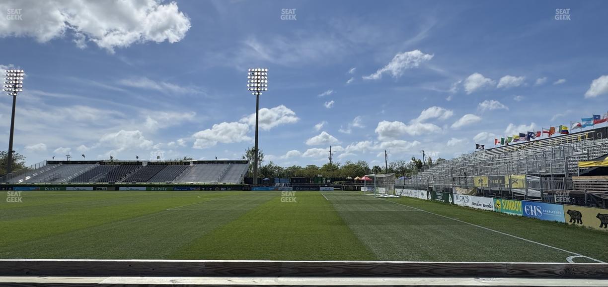 Patriots Point Athletics Complex - Section Pepper Law Firm Lounge Seat View