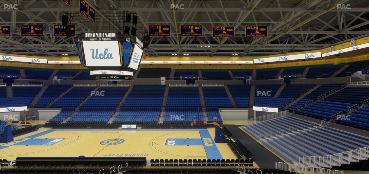 Pauley Pavilion - Section 101 Seat View
