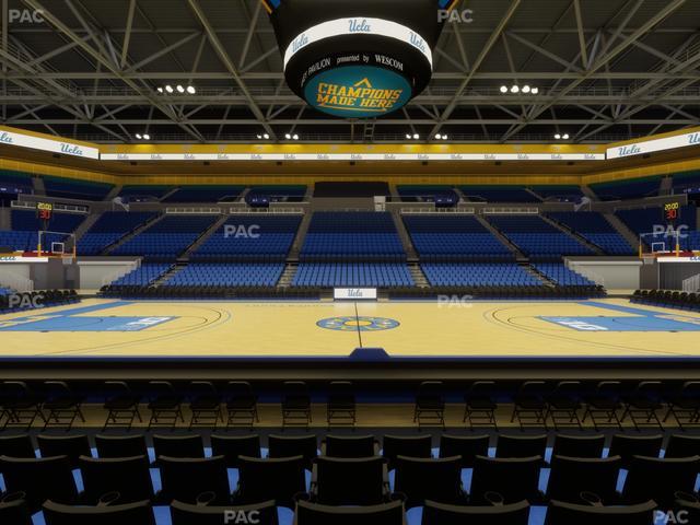 Pauley Pavilion - Section 102 Seat View