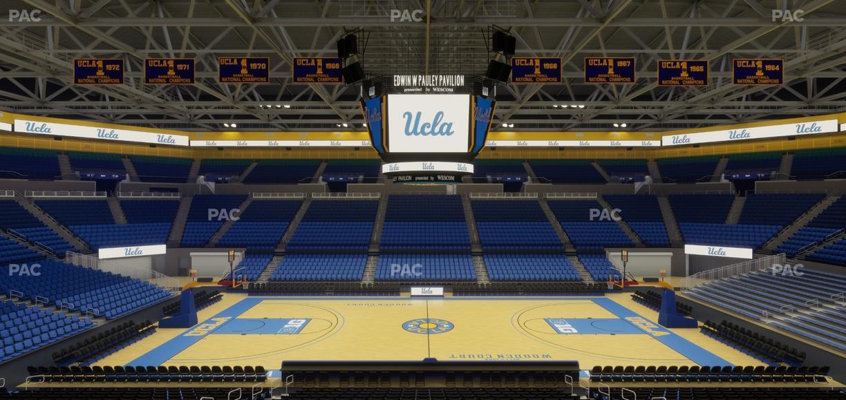 Pauley Pavilion - Section 102 Seat View