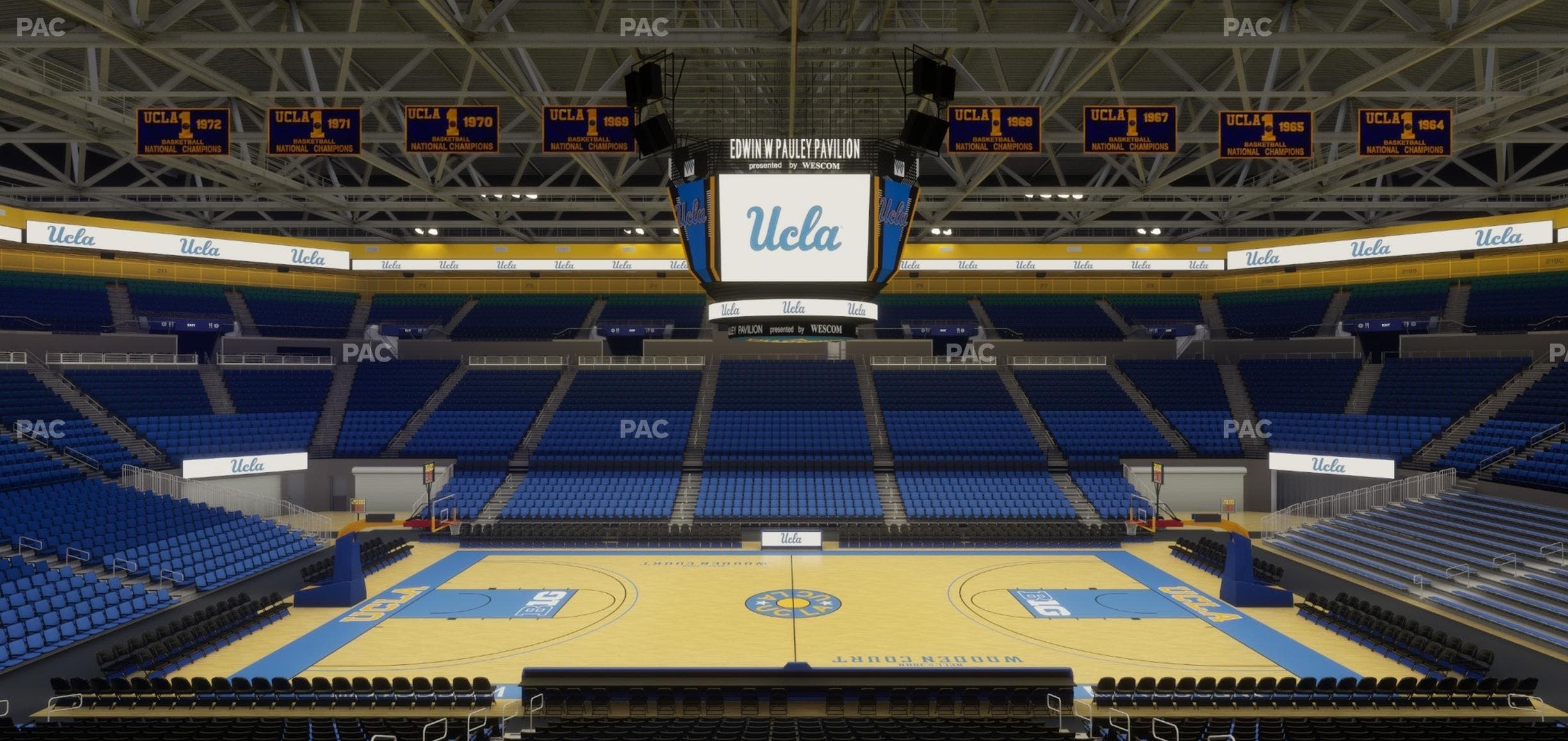 Pauley Pavilion - Section 102 Seat View