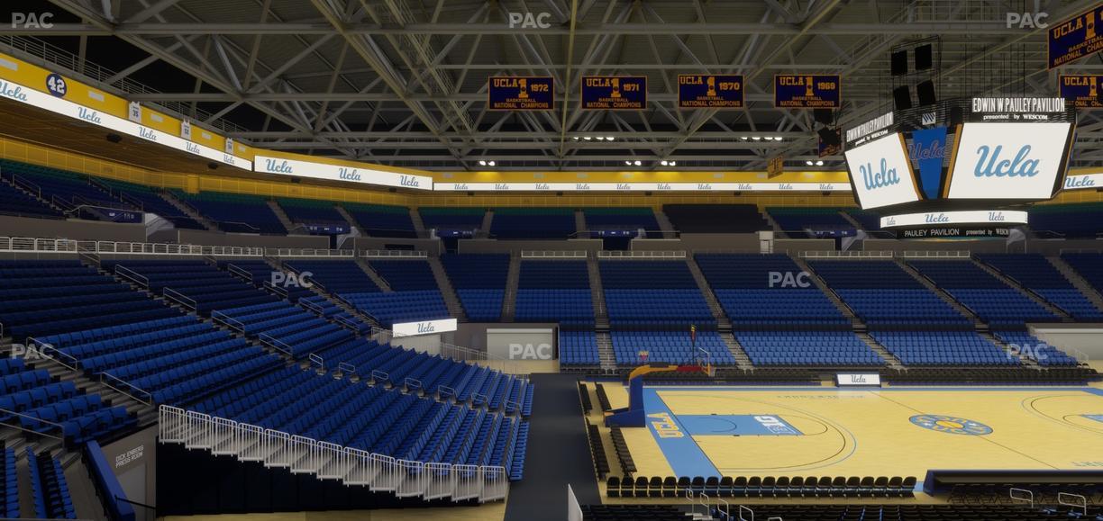 Pauley Pavilion - Section 104 Seat View