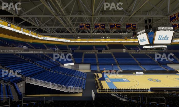 Pauley Pavilion - Section 104 Seat View