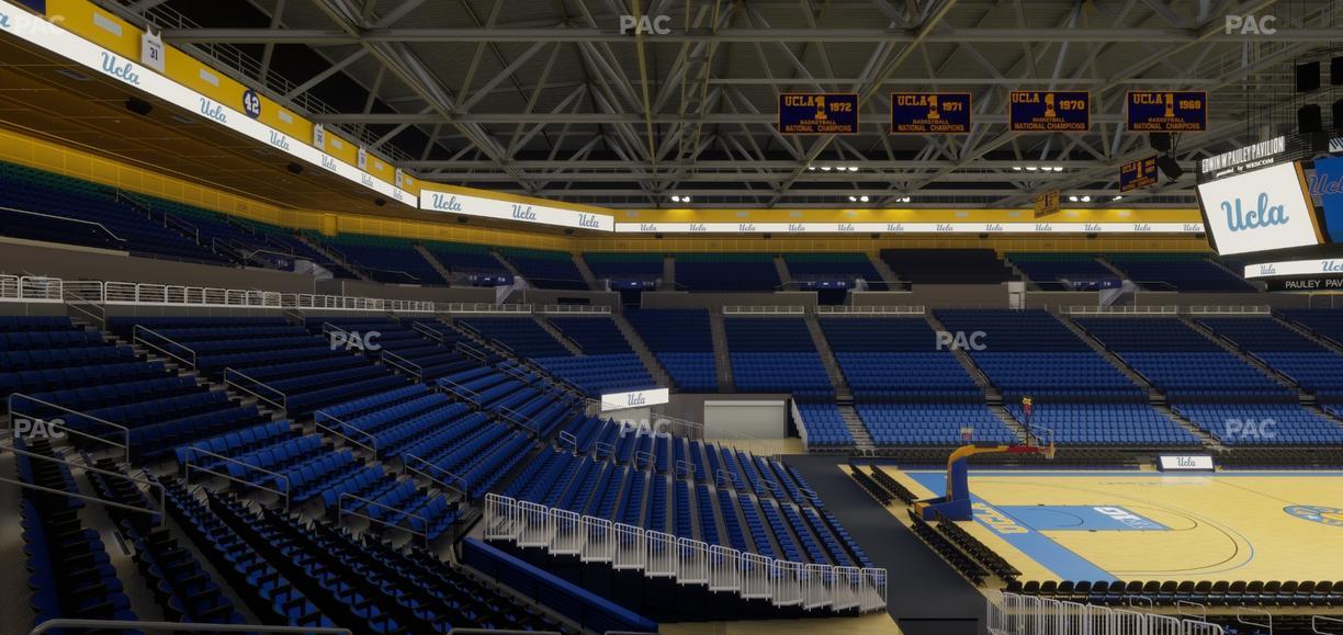 Pauley Pavilion - Section 105 Seat View