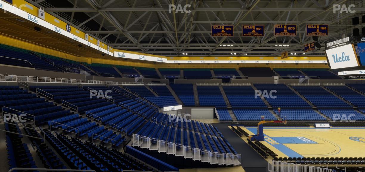 Pauley Pavilion - Section 105 Seat View