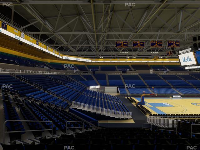 Pauley Pavilion - Section 105 Seat View