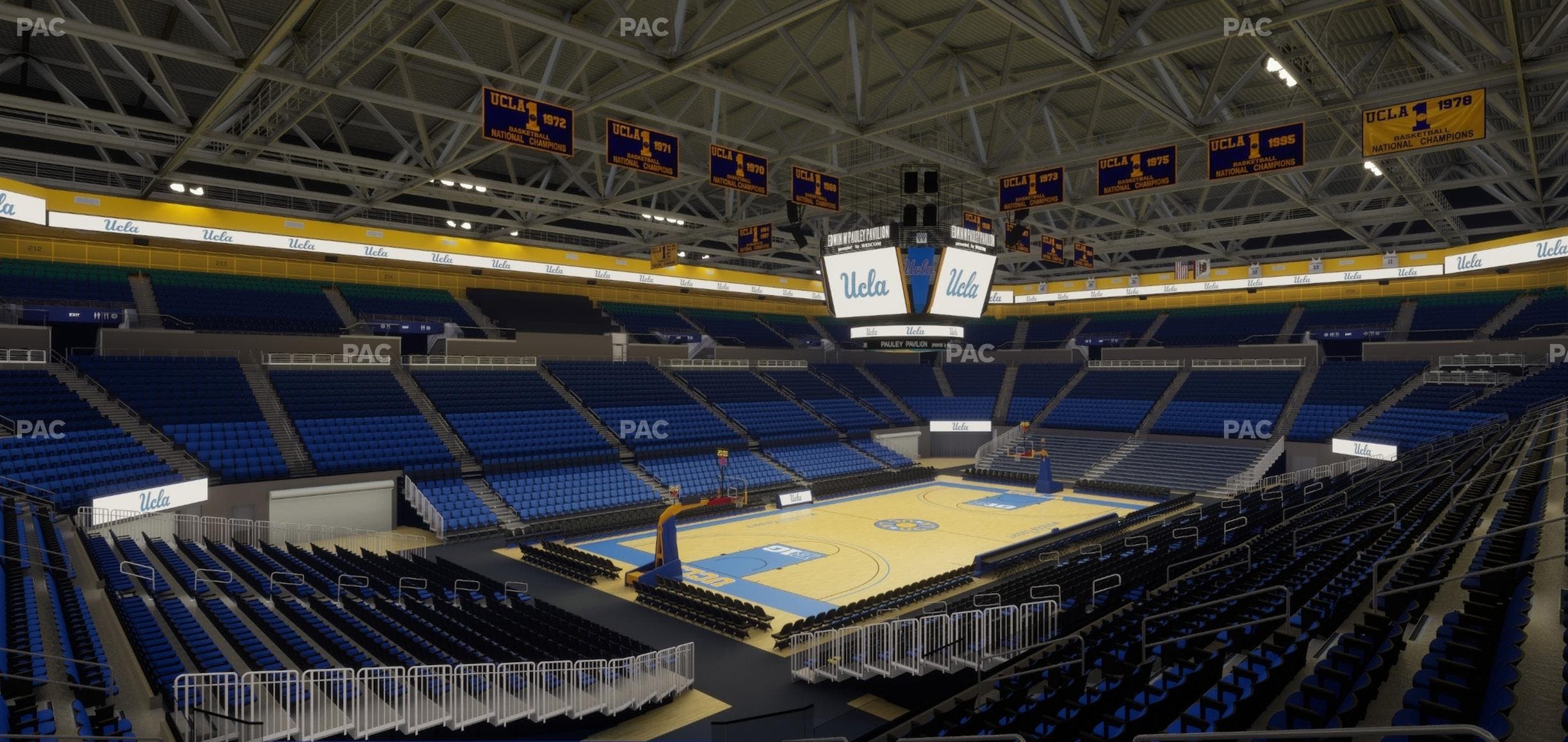 Pauley Pavilion - Section 106 Seat View