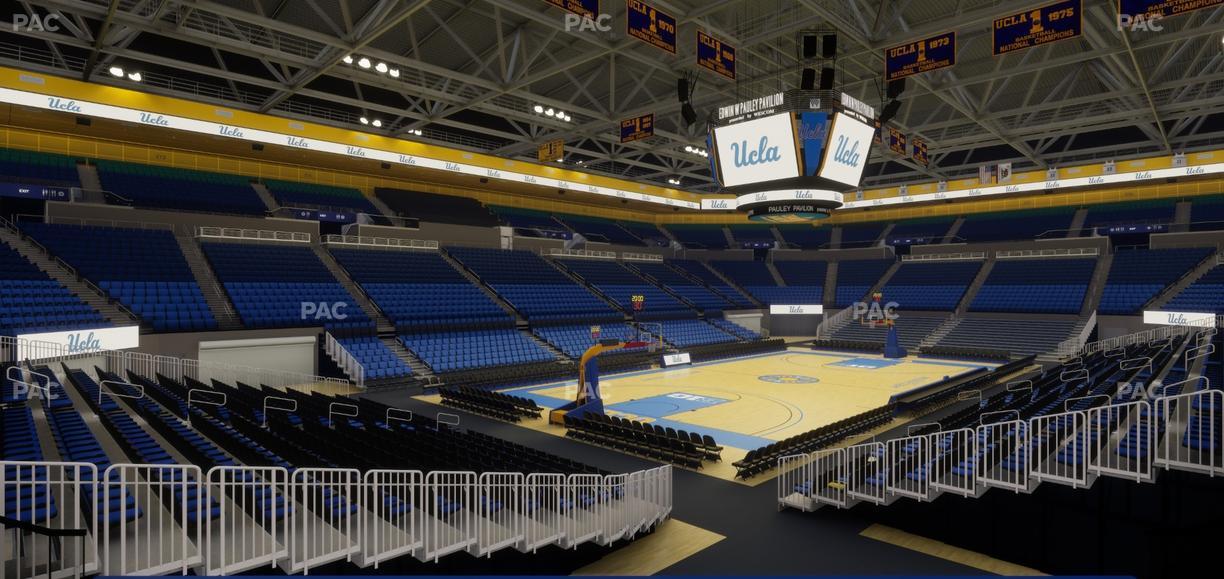 Pauley Pavilion - Section 106 Seat View