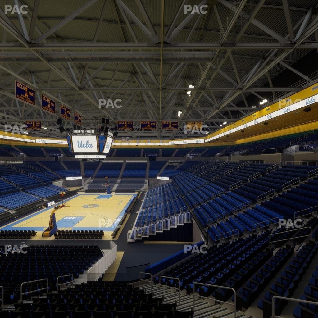 Pauley Pavilion - Section 107 Seat View