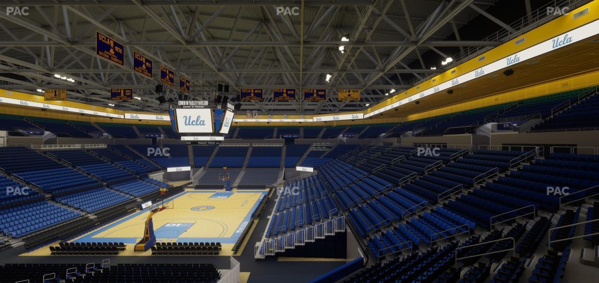 Pauley Pavilion - Section 107 Seat View