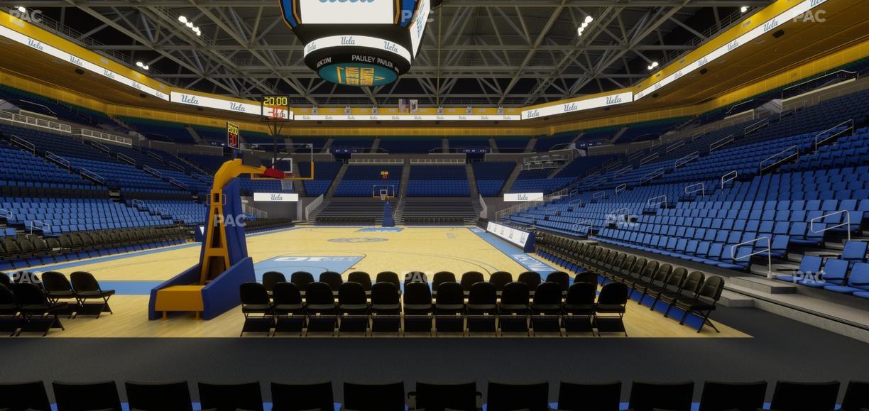 Pauley Pavilion - Section 108 Seat View