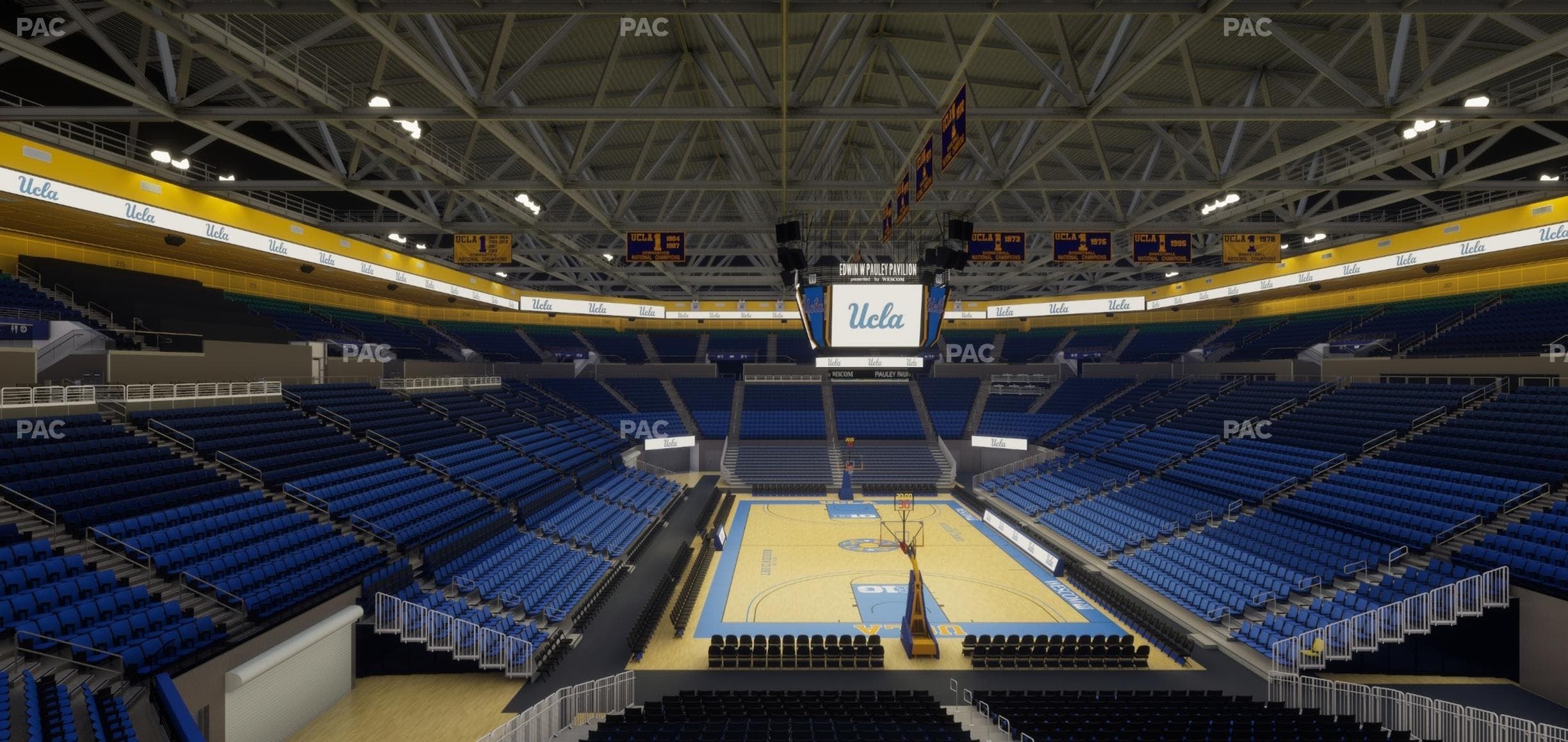 Pauley Pavilion - Section 109 Seat View