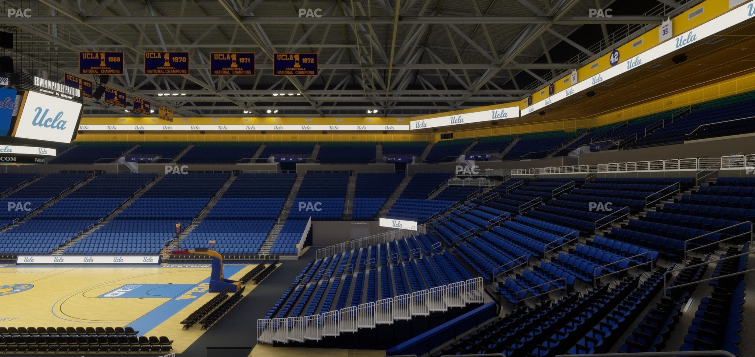 Pauley Pavilion - Section 112 Seat View
