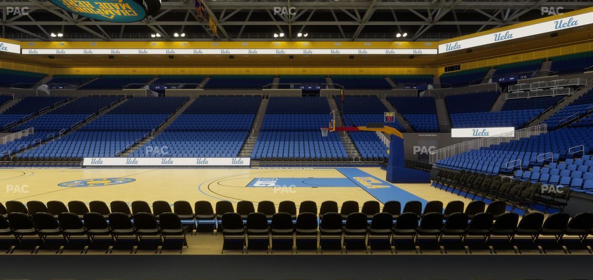 Pauley Pavilion - Section 114 Seat View