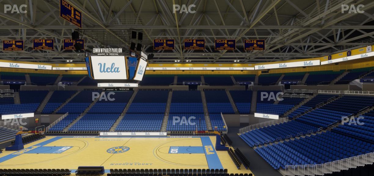 Pauley Pavilion - Section 114 Seat View