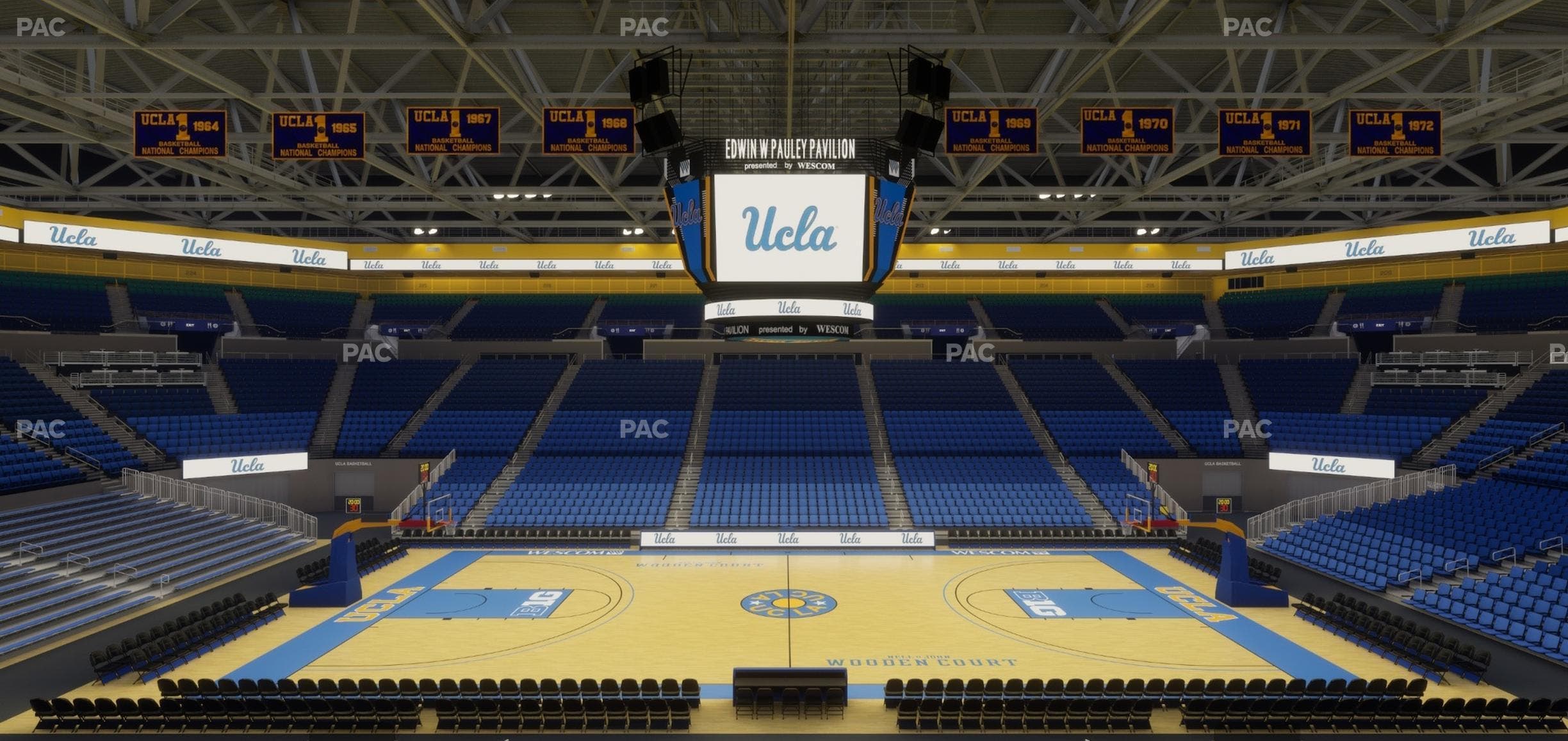 Pauley Pavilion - Section 115 Seat View