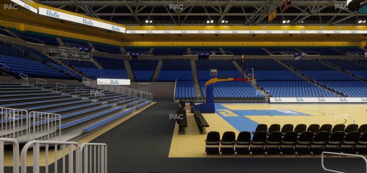 Pauley Pavilion - Section 117 Seat View