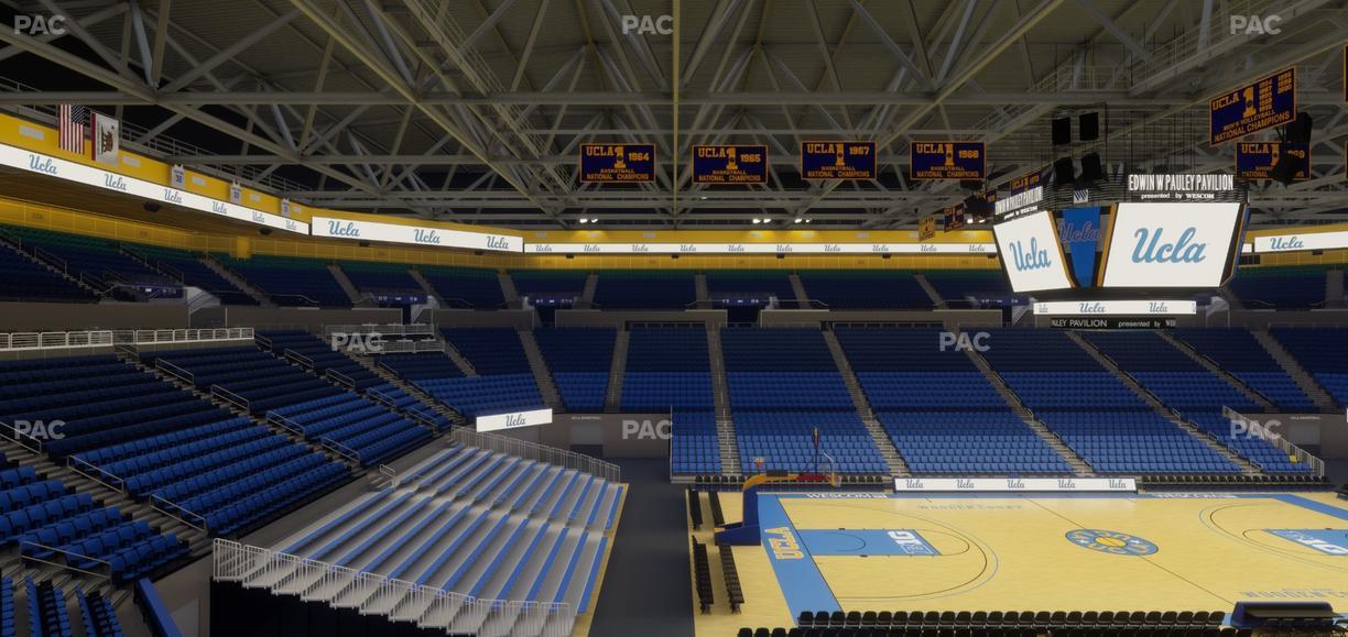 Pauley Pavilion - Section 117 Seat View
