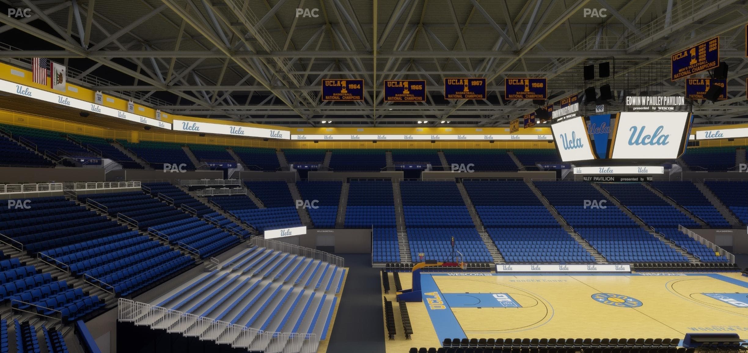 Pauley Pavilion - Section 117 Seat View