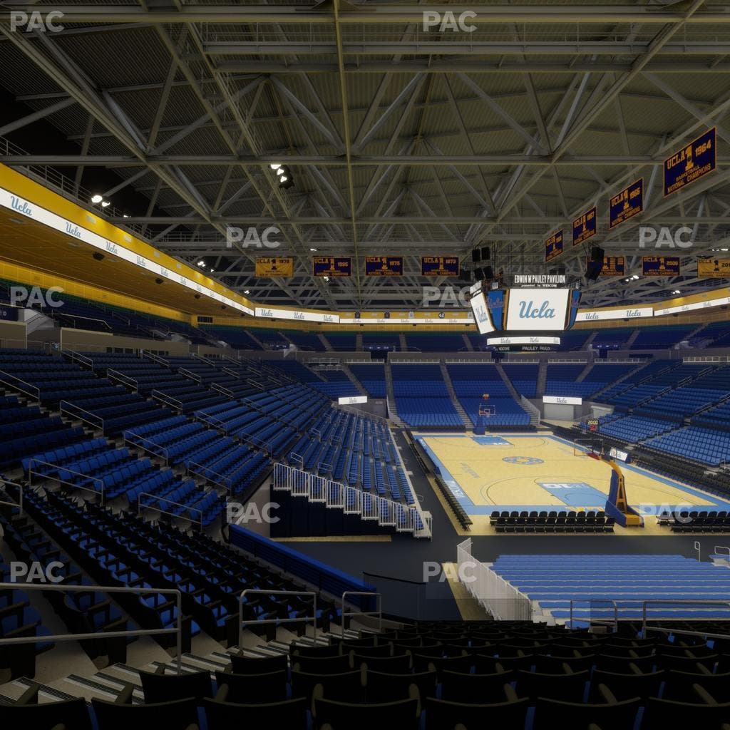 Pauley Pavilion - Section 123 Seat View
