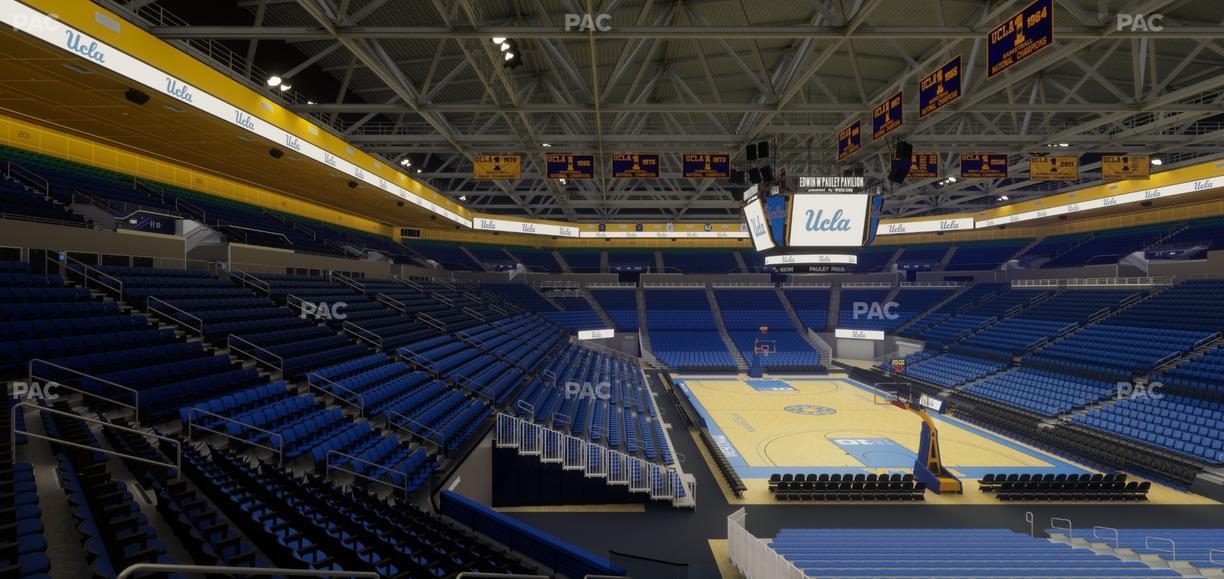 Pauley Pavilion - Section 123 Seat View