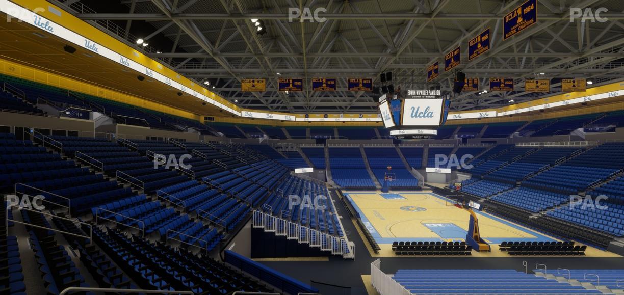 Pauley Pavilion - Section 123 Seat View