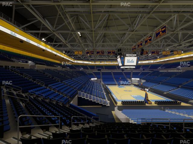 Pauley Pavilion - Section 123 Seat View