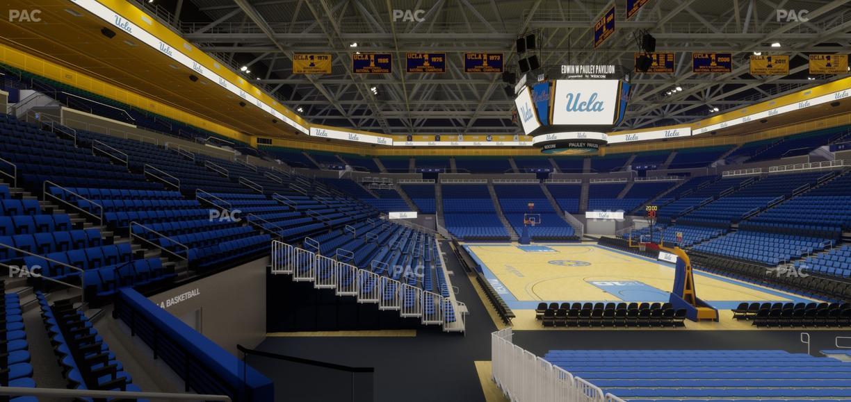 Pauley Pavilion - Section 123 Seat View