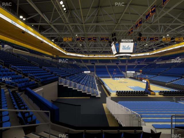 Pauley Pavilion - Section 123 Seat View
