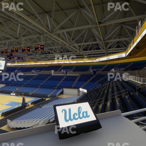 Pauley Pavilion - Section 124 P Seat View