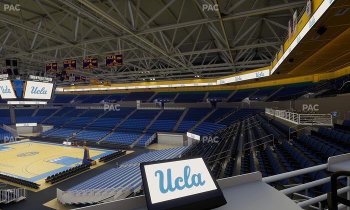 Pauley Pavilion - Section 124 P Seat View