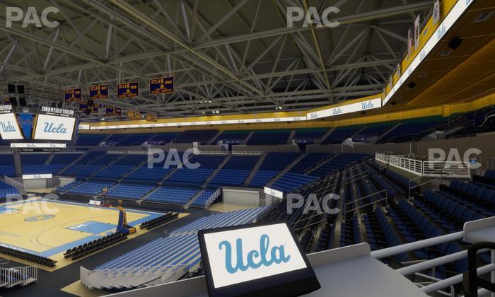 Pauley Pavilion - Section 124 P Seat View