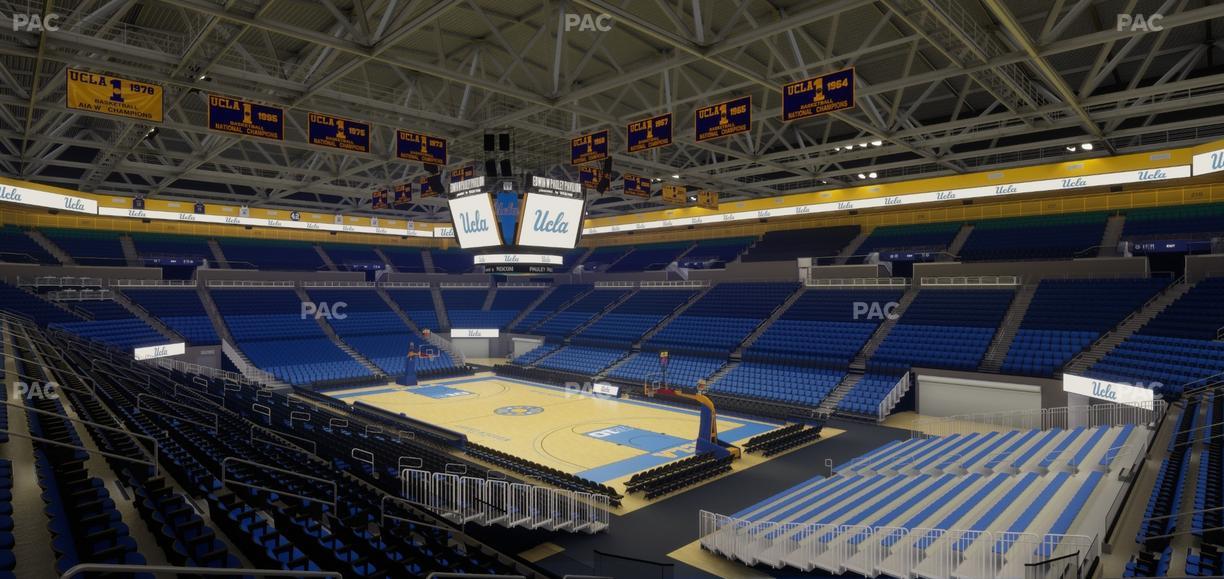 Pauley Pavilion - Section 124 Seat View