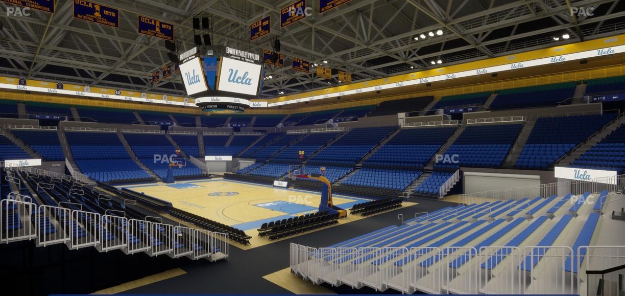 Pauley Pavilion - Section 124 Seat View
