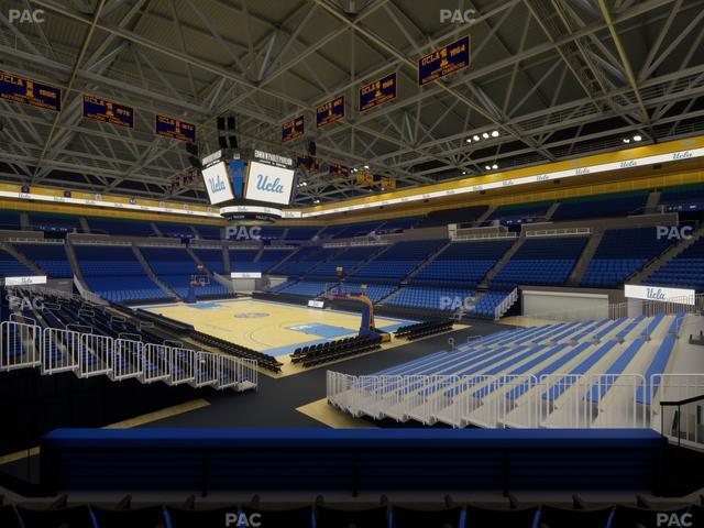 Pauley Pavilion - Section 124 Seat View