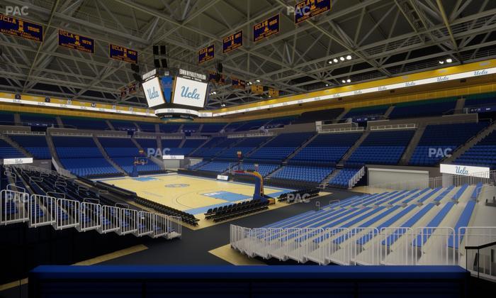 Pauley Pavilion - Section 124 Seat View