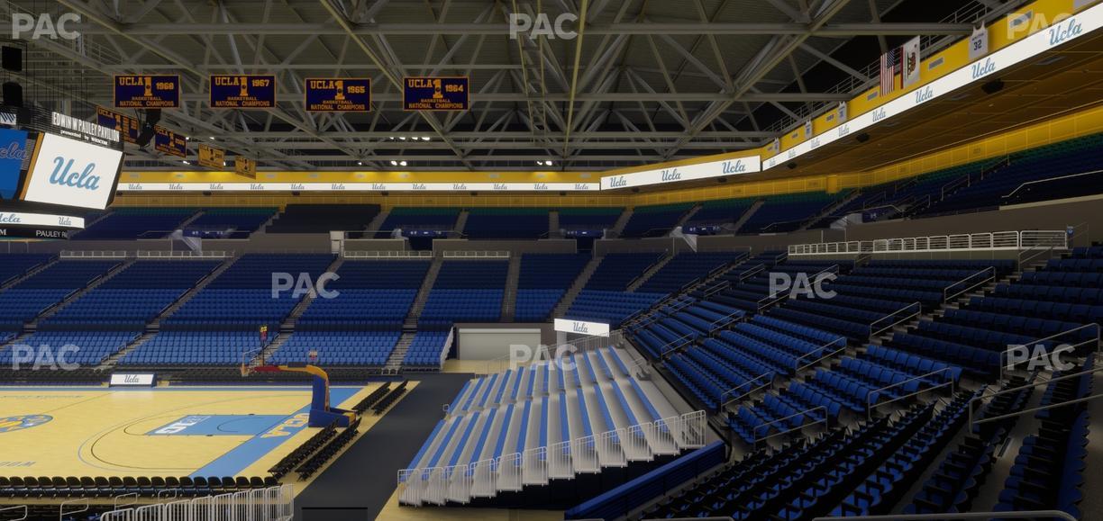 Pauley Pavilion - Section 125 Seat View