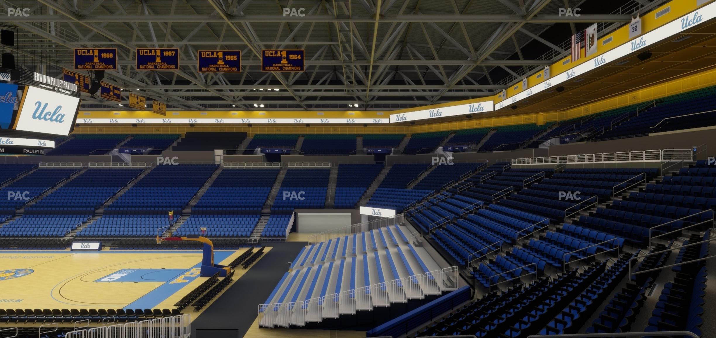 Pauley Pavilion - Section 125 Seat View