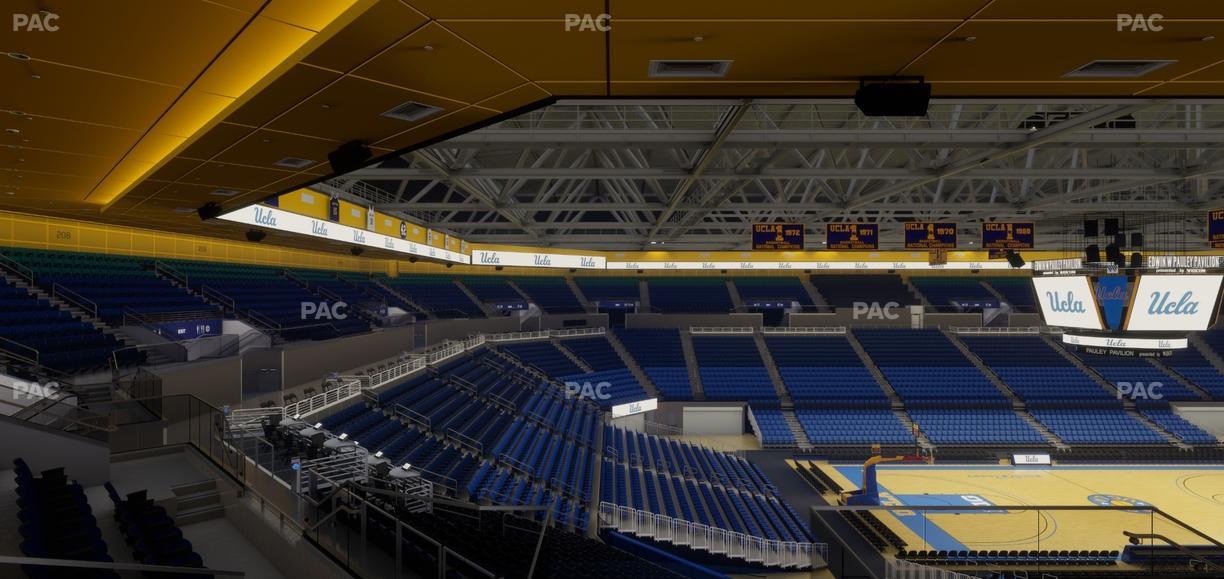 Pauley Pavilion - Section 205 Seat View