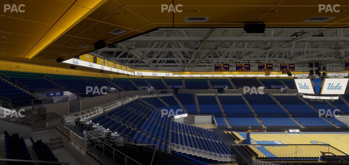 Pauley Pavilion - Section 205 Seat View