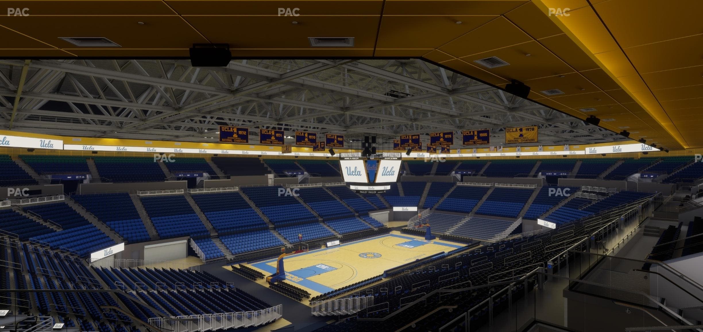 Pauley Pavilion - Section 206 A Seat View
